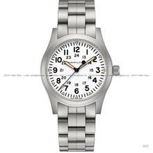 HAMILTON H69529113 Khaki Field Mechanical 42mm SS Bracelet White