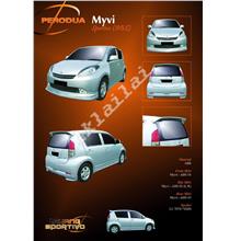 Perodua Myvi Sportivo ABS - Body Kits