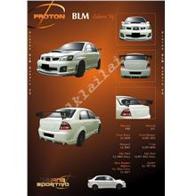 Proton Saga BLM Subaru V9 - Body Kits