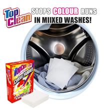 TopClean Colour Catcher Color Magnet Stops Colors Run In Mixed Washes