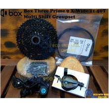 BOX COMPONENTS Box Three Prime 9 X-Wide 11-50T Multi Shift Groupset
