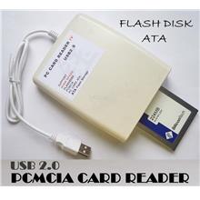 PCMCIA CARD READER USB2.0 INTERFACE READABLE FLASH DISK,ATA CARD