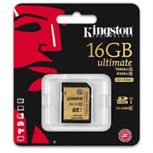 KINGSTON 16GB SDXC U1 90MB/S MEMORY CARD (SDA10/16GB)