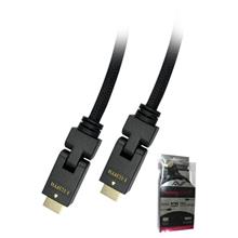 AVF HDMI (M) TO HDMI (M) 180 DEGREE CABLE 1.5M (AHDMI19M180D-1.5M)