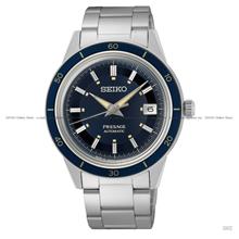 SEIKO SRPG05J1 PRESAGE Style 60's Date Automatic SS Bracelet Blue