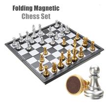 Folding Magnetic Travel Chess Set For Kids Or Adults Chess Board Game
