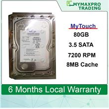 MyTouch 80GB 3.5 &quot; SATA III 7200RPM Internal HDD for PC MT080S37