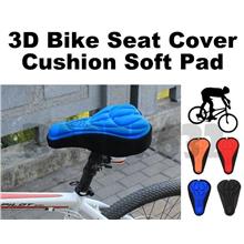 3D Bike Bicycle Saddle Silicone Gel Seat Cover Cushion Soft Pad 1754.1