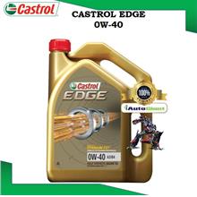 Castrol EDGE 0W-40 SN/CF Engine Oils for Petrol and Diesel Cars (4L)