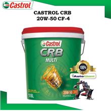 CASTROL CRB MULTI 20W50 CF-4, 18L PAIL DIESEL ENGINE OIL 100% ORIGINAL