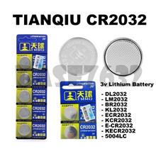 TIANQIU CR2032 3V Lithium Button Cell Battery DL2032 ECR2032 LM2032