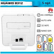 Huawei B312 4G LTE SIM CARD ROUTER FOR UNIFI AIR / DIGI / CELCOM