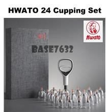 HWATO 24 Cups Biomagnetic Chinese Cupping Set Therapy 2112.1