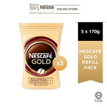 NESCAFÃ‰ GOLD Coffee Refill 170g x3 packs