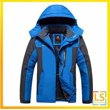Plus Size Men Water Proof Outdoor Hiking Camping Hooded Jacket Coat