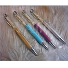 Bling Crystal Pen Ball Point Fashion Purple, Gold, Blue, Silver
