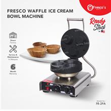 FRESCO Waffle Ice Cream Bowl Machine