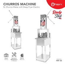 5L Churros Maker Machine With Deep Fryer Electric