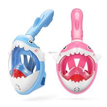 Cartoon Diving Mask Full Face for Child Snorkeling Mask