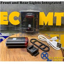 Front and Rear Bicycle Lights Integrated (EOS080S)