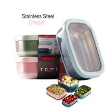 Stainless Steel Portable Lunch Box Camping Picnic Food Fruit Bento Box Keeping