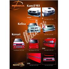 Perodua Kancil / Kelisa / Kenari Body Kit [see price list below]