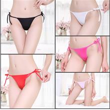 Lady Seamless V-String T-Back Thong Panty-Invisible Classic Underwear