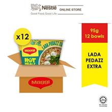 MAGGI Hot Mealz Lada Pedazz Extra 95g x 12 Bowl (1 Carton)