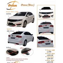Proton Preve BTCC Style Full Set Body Kit [Skirting/Grille/Spoiler]