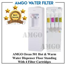 AMGO Oreas 501F Hot And Warm Water Dispenser Direct Pipe In [4 Filter]