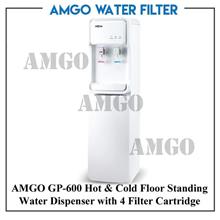 AMGO GP-600 Hot And Cold Water Dispenser With 4 Water Filter