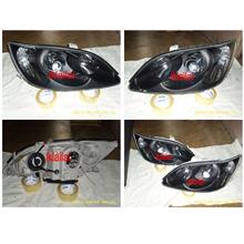 DEPO Toyota Camry '04-05 Projector Head Lamp Black Housing