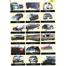 Caldina/Chevrolet/Kia Sephia/Rio/Careens Body Kits