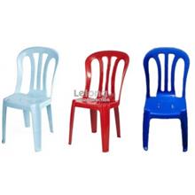 Kerusi Plastik Budget Restoran Kafe Kantin Sekolah