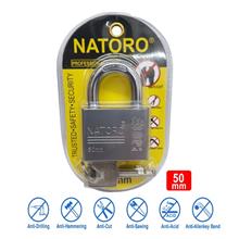 304 S/S NATORO 50mm Outdoor Lock Head Waterproof Rust-Proof Door Lock/Mangga K