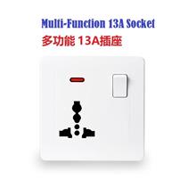 86 Multi-Function 13A Socket 多功能插座