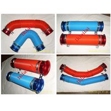 RACING SPORT Aluminum Cold Air Filter Intake Pipe [Red / Blue]