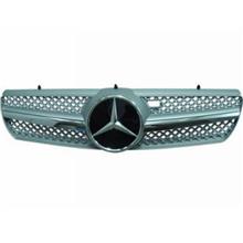 Mercedes Benz CL W215 `00-06 Front Grille SL Style (SL `08 Look) Black