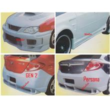 PROTON GEN 2 / Persona CHARGE SPEED [FRONT + REAR BUMPER + SIDE SKIRT]