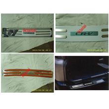Honda CRV `97-`00 Rear Bumper Step Sill Plate [Stainless Steel]