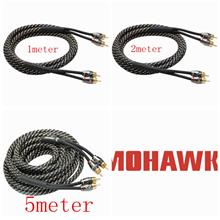 Mohawk 1 Meter / 2 Meter / 5 Meter Heavy Duty RCA Cable
