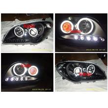 Toyota Vios '06 CCFL Projector Head Lamp + Red Angel Eye