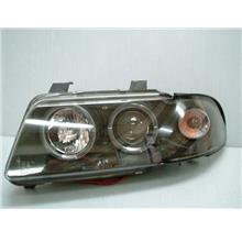 SONAR AUDI A4 B5 '96-'00 Projector Head Lamp With LED Ring