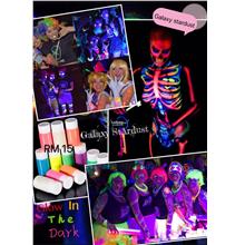 Face,Body Paint,Glow In The Dark,Arts,Design,Party,Night Events夜&#2421