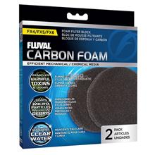 Fluval FX4 / FX5 / FX6 Carbon Foam - 2 pack (Foam Filter Block)
