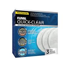 Fluval FX4 / FX5 / FX6 Quick Clear Water Polishing Pad - 3 pack