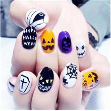 Fake Nails 24 Pieces Cute Cartoon,Anime Themed,Fashion Brand Inspired 