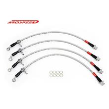 AROSPEED Steel Braided Brake Hose Honda Civic EG 4 Disc