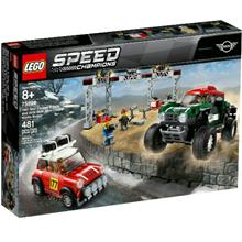 Lego 75894 Speed Champions 1967 Mini Cooper S Rally &amp; 2018 Mini John Work