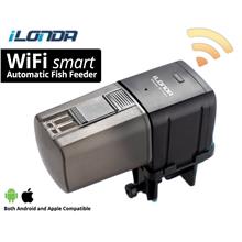 WiFi Automatic Fish Feeder USB Powered Voice Control Aquarium Digital Auto Foo